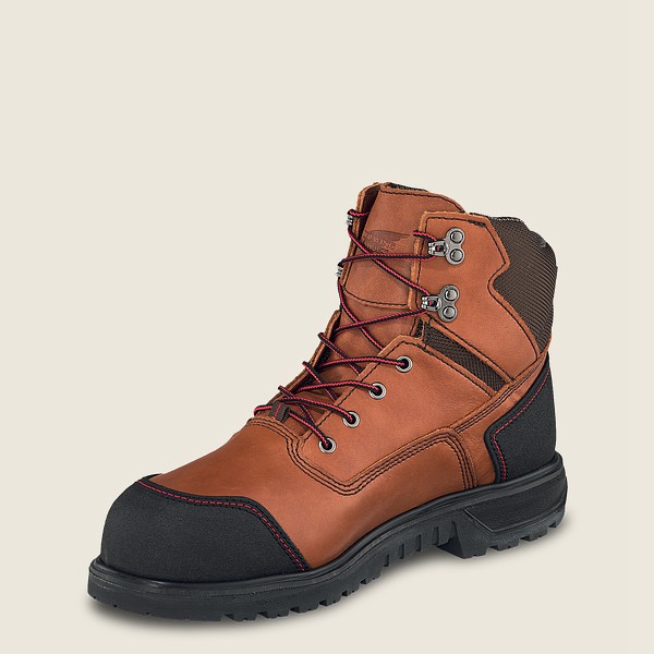 Red Wing Safety Boots Brnr Xp - 6-Inch Waterproof Toe - Brune/Svart - Herre 5846-XUWRN